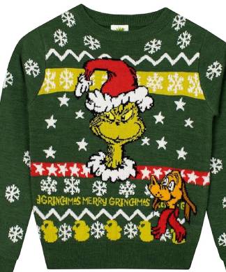 Mens grinch jumper sales