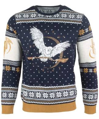 Harry Potter Hedwig Unisex Knitted Christmas Jumper