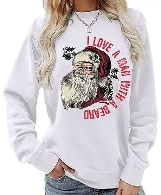Love a Man with a Beard Christmas Jumper