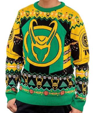 Loki Marvel Avengers Christmas Jumper